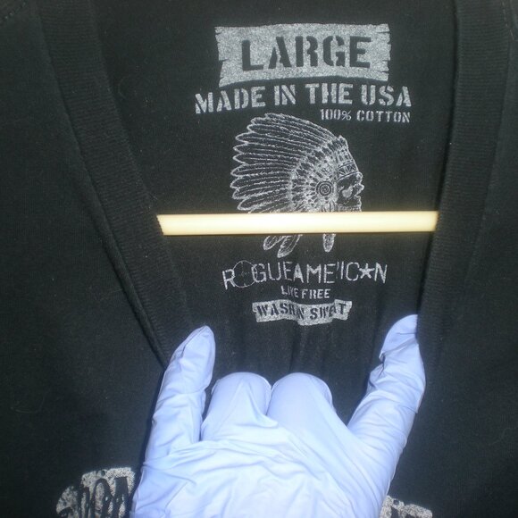 MADE IN THE USA Brand T-Shirt   NWOT  Size L   Don't tread on me - Picture 2 of 3